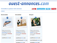 Tablet Screenshot of ouest-annonces.com
